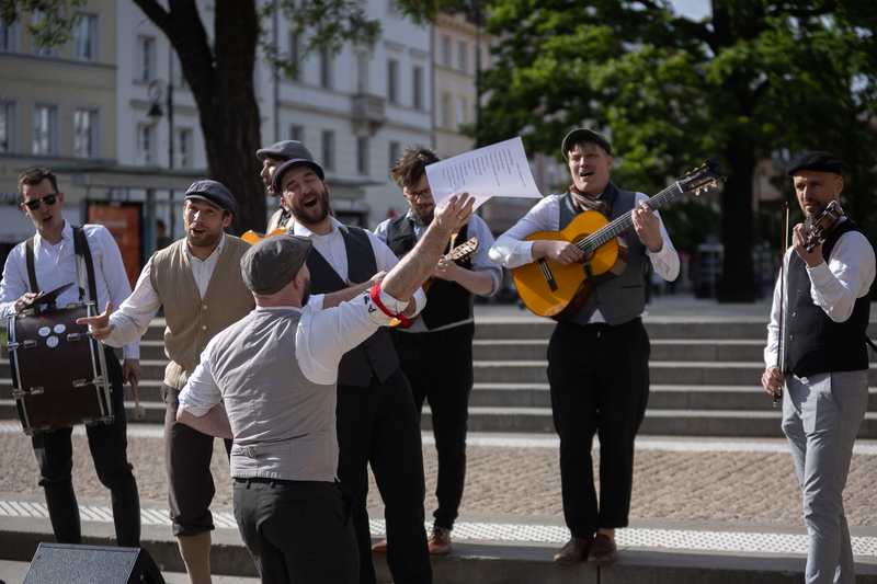 Opening of the IPN "Unconquered" outdoor exhibition, Warsaw 7 May 2025; photo: S. Kasper (IPN)