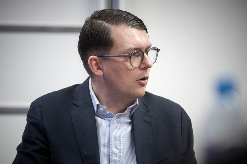 Albanian delegation's study visit at the IPN, 13-14 May 2025; photo: S. Kasper (IPN)