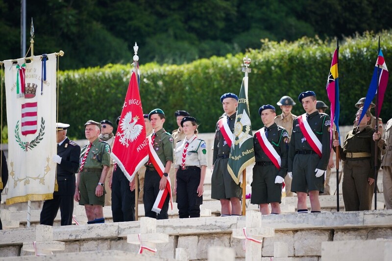Celebrations of the 81st anniversary of the Battle of Monte Cassino in Italy — 18 May 2025, Photo: Mateusz Niegowski (IPN)