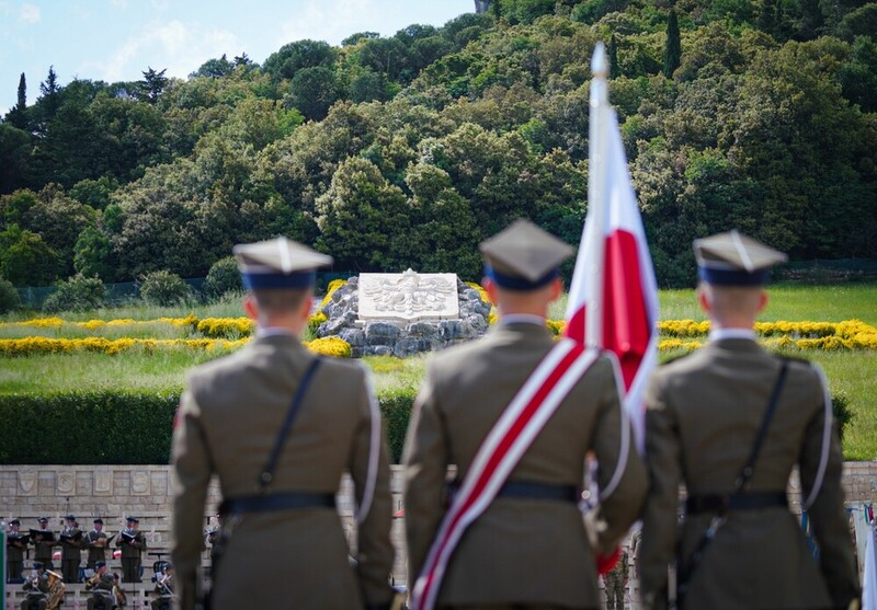 Celebrations of the 81st anniversary of the Battle of Monte Cassino in Italy — 18 May 2025, Photo: Mateusz Niegowski (IPN)