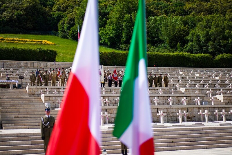 Celebrations of the 81st anniversary of the Battle of Monte Cassino in Italy — 18 May 2025, Photo: Mateusz Niegowski (IPN)