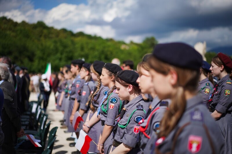 Celebrations of the 81st anniversary of the Battle of Monte Cassino in Italy — 18 May 2025, Photo: Mateusz Niegowski (IPN)
