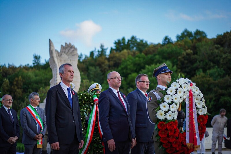 Celebrations of the 81st anniversary of the Battle of Monte Cassino in Italy — 18 May 2025, Photo: Mateusz Niegowski (IPN)