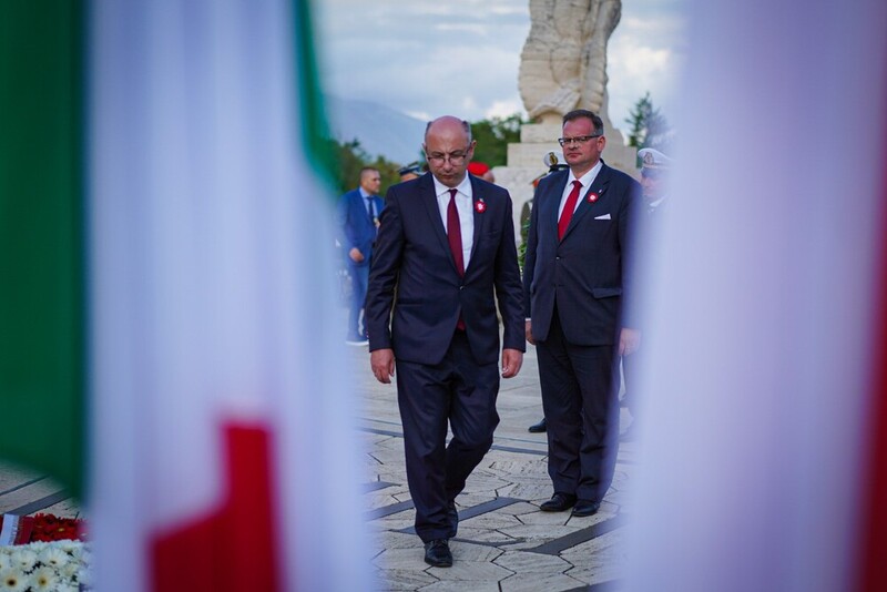 Celebrations of the 81st anniversary of the Battle of Monte Cassino in Italy — 18 May 2025, Photo: Mateusz Niegowski (IPN)