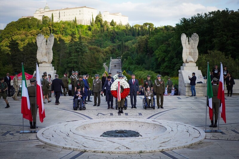 Celebrations of the 81st anniversary of the Battle of Monte Cassino in Italy — 18 May 2025, Photo: Mateusz Niegowski (IPN)