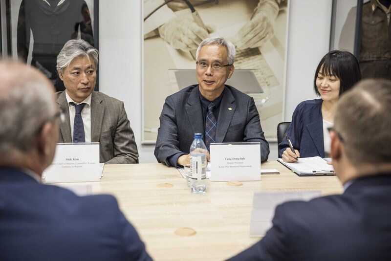 The IPN has signed a "Memorandum of Understanding and Exchange" with the Korea War-memorial Organisation representing the War Memorial of Korea, Warsaw 19 May 2025 Photo: Katarzyna Adamów