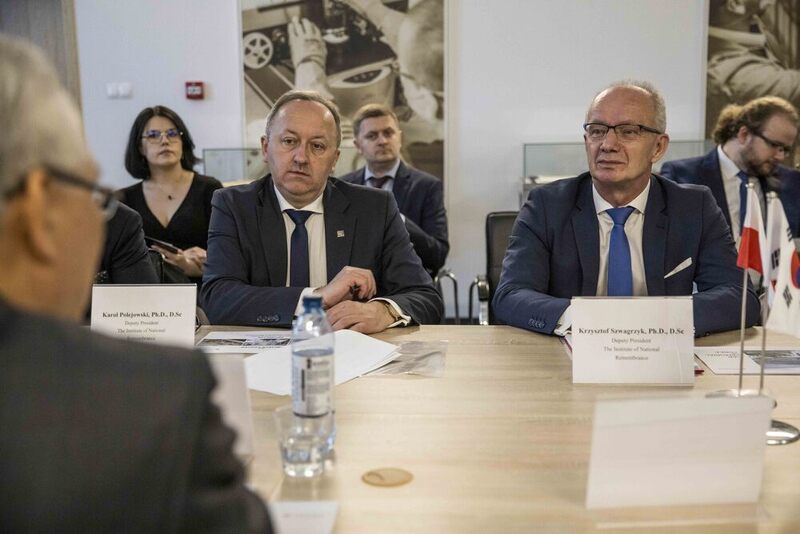 The IPN has signed a "Memorandum of Understanding and Exchange" with the Korea War-memorial Organisation representing the War Memorial of Korea, Warsaw 19 May 2025 Photo: Katarzyna Adamów