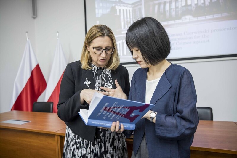 The IPN has signed a "Memorandum of Understanding and Exchange" with the Korea War-memorial Organisation representing the War Memorial of Korea, Warsaw 19 May 2025 Photo: Katarzyna Adamów