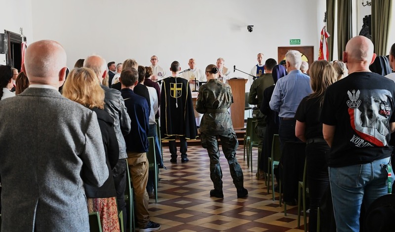 The 77th anniversary of Witold Pilecki's death. 25 May 2025.Photo: Museum of Cursed Soldiers