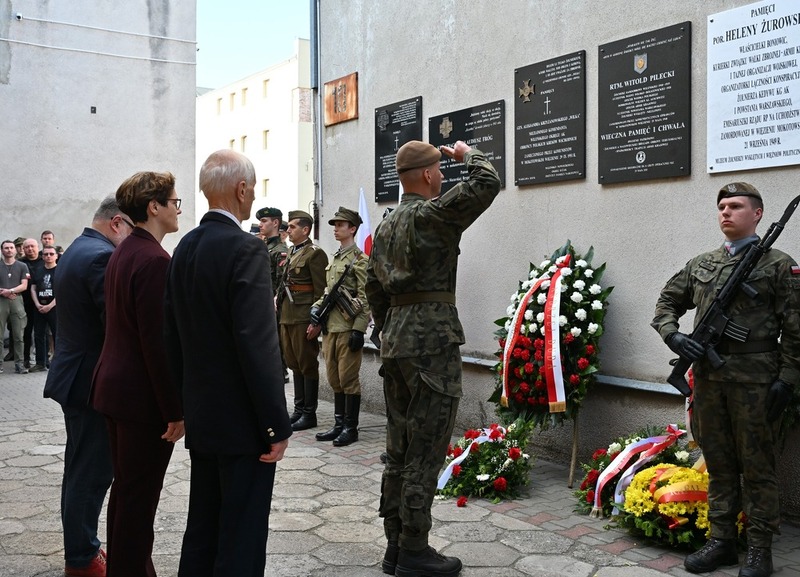 The 77th anniversary of Witold Pilecki's death. 25 May 2025.Photo: Museum of Cursed Soldiers