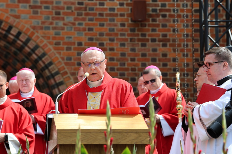 Beatification of Father Stanisław Streich in Poznań –  25 May 2025; photo: Rafał Pękalski (IPN)