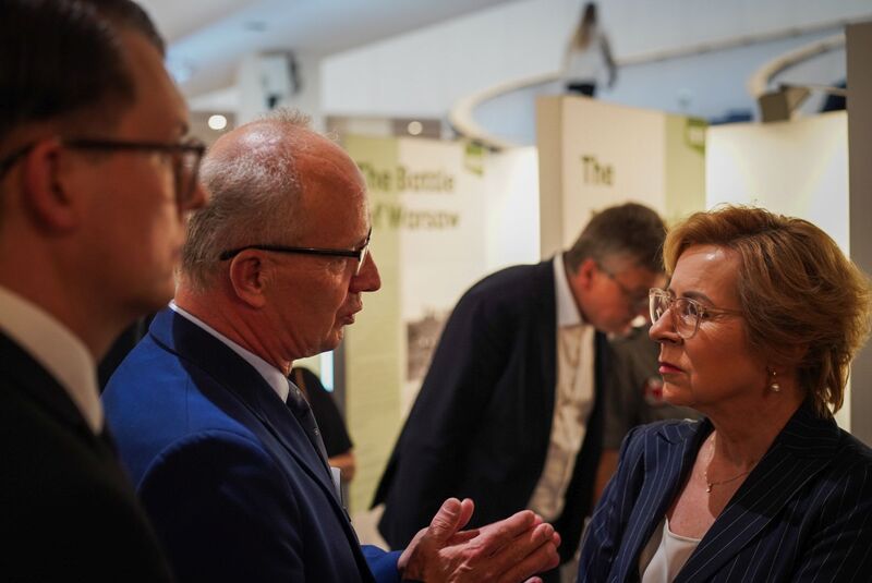Unveiling of a plaque commemorating Captain Witold Pilecki in the European Parliament, 24 June 2025; photo: M. Niegowski (IPN)