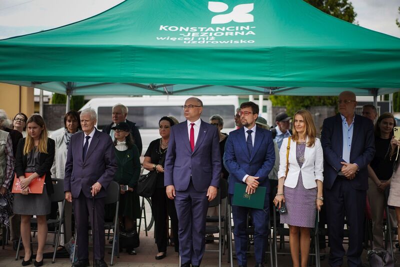 Unveiling of the Memorial Matzeva in Konstancin-Jeziorna – 25 June 2025; photo: M. Niegowski (IPN)