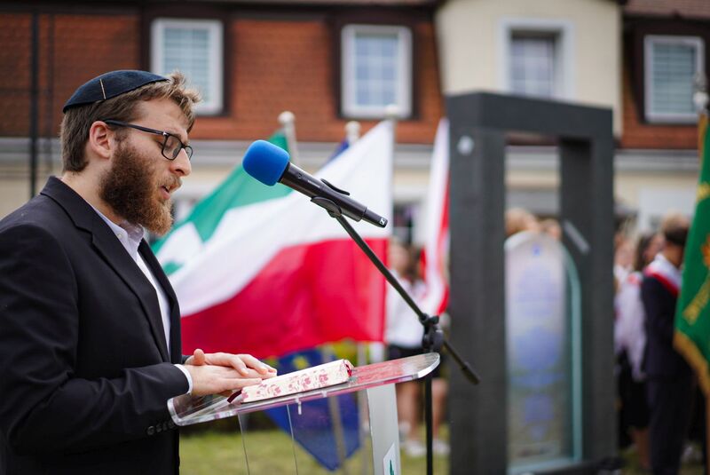 Unveiling of the Memorial Matzeva in Konstancin-Jeziorna – 25 June 2025; photo: M. Niegowski (IPN)