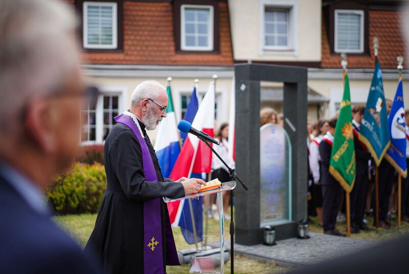 Unveiling of the Memorial Matzeva in Konstancin-Jeziorna – 25 June 2025; photo: M. Niegowski (IPN)