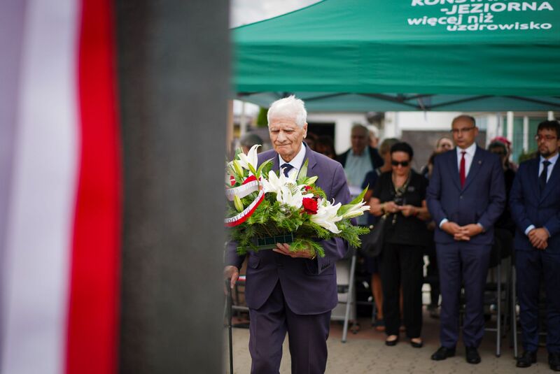 Unveiling of the Memorial Matzeva in Konstancin-Jeziorna – 25 June 2025; photo: M. Niegowski (IPN)
