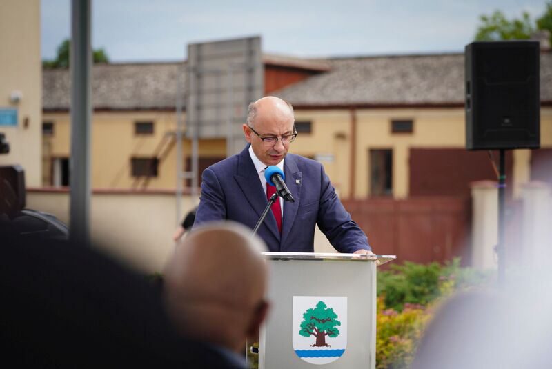 Unveiling of the Memorial Matzeva in Konstancin-Jeziorna – 25 June 2025; photo: M. Niegowski (IPN)