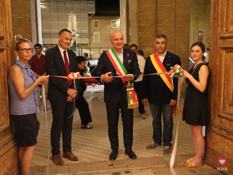 The opening of the IPN „Trails of Hope. The Odyssey of Freedom” exhibition in Recanti, Italy