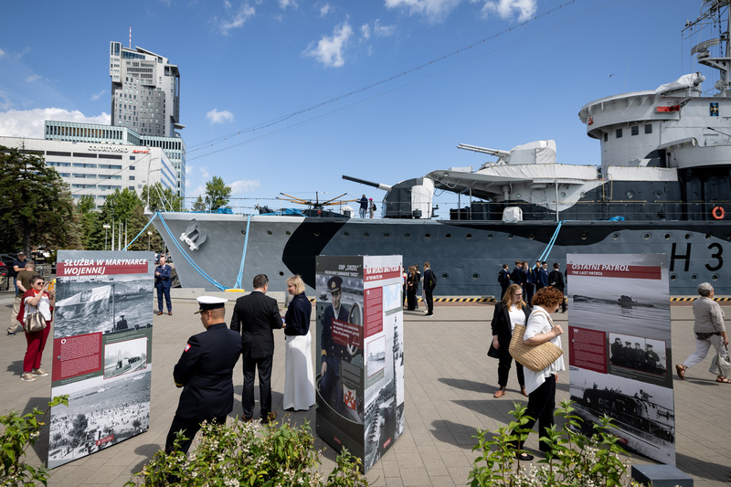 Opening of the “ORP Orzeł (1938–1940)” IPN exhibition in Gdynia – 26 June 2025; photo: Roman Jocher