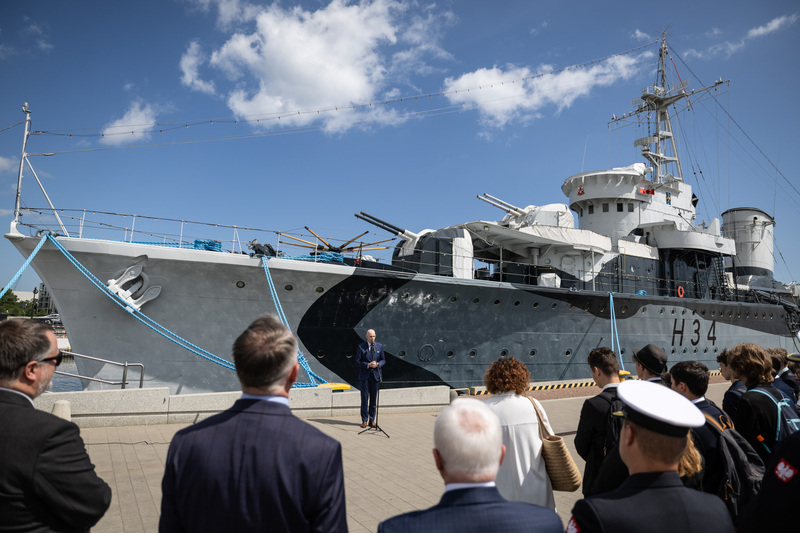 Opening of the “ORP Orzeł (1938–1940)” IPN exhibition in Gdynia – 26 June 2025; photo: Roman Jocher