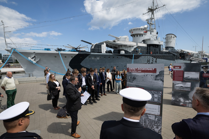 Opening of the “ORP Orzeł (1938–1940)” IPN exhibition in Gdynia – 26 June 2025; photo: Roman Jocher