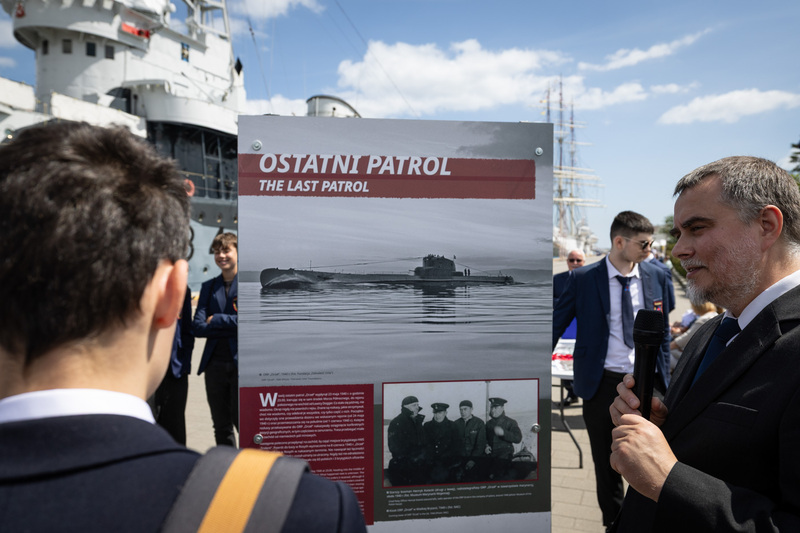Opening of the “ORP Orzeł (1938–1940)” IPN exhibition in Gdynia – 26 June 2025; photo: Roman Jocher