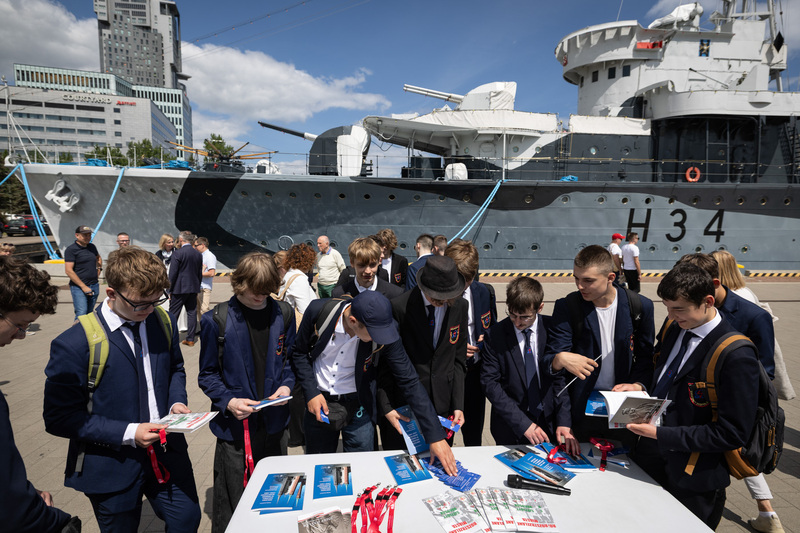 Opening of the “ORP Orzeł (1938–1940)” IPN exhibition in Gdynia – 26 June 2025; photo: Roman Jocher