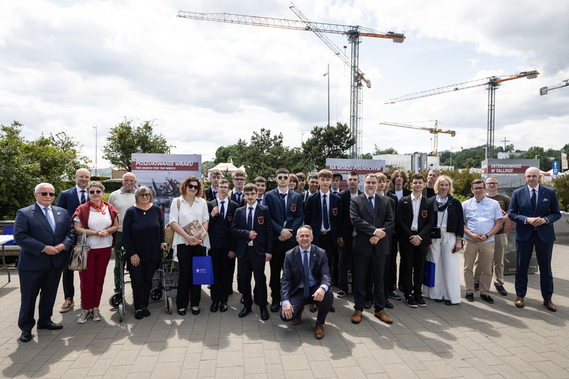 Opening of the “ORP Orzeł (1938–1940)” IPN exhibition in Gdynia – 26 June 2025; photo: Roman Jocher