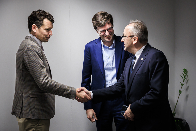 Visit of the Flanders delegation in the IPN, 10 July 2025; photo: Sławomir Kasper (IPN)