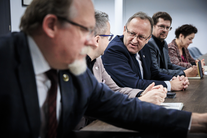 Visit of the Flanders delegation in the IPN, 10 July 2025; photo: Sławomir Kasper (IPN)