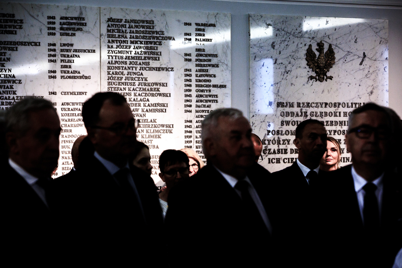 The IPN exhibition entitled “And They Never Returned Home. The Alphabet of the Augustów Roundup,” Warsaw, 22 July 2025; photo: S. Kasper (IPN)