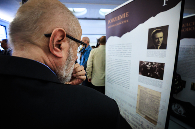 The IPN exhibition entitled “And They Never Returned Home. The Alphabet of the Augustów Roundup,” Warsaw, 22 July 2025; photo: S. Kasper (IPN)