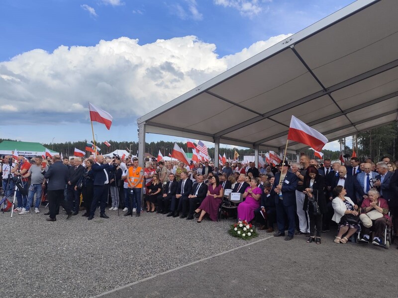 Victims of the Volhynian Massacre were commemorated in Domostawa – 12 July 2025; photo: Hubert Bury (IPN)