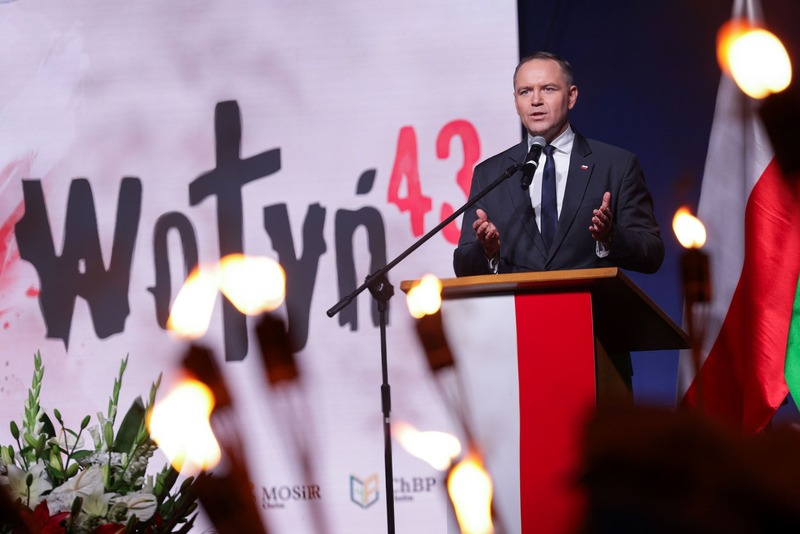 Commemoration of the victims of the Volhynian Massacre in Chełm; Photo: M. Bujak (IPN)