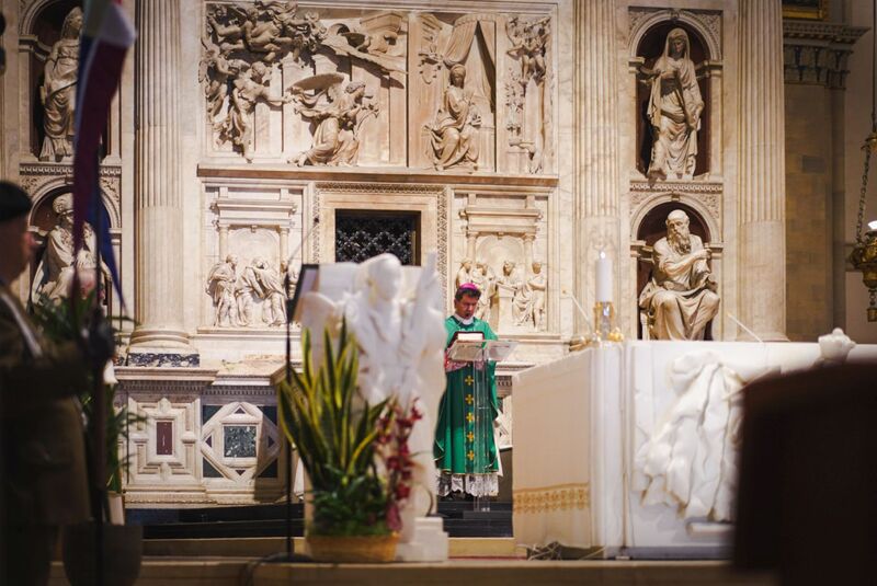 The ceremony of awarding the IPN  “Reipublicae Memoriae Meritum” medal to the Nazareth sisters. The award was presented by Adam Siwek, Director of the IPN's Office for Commemorating the Struggle and Martyrdom - Loreto, 17 July 2025. Photo: Mateusz Niegowski (IPN)