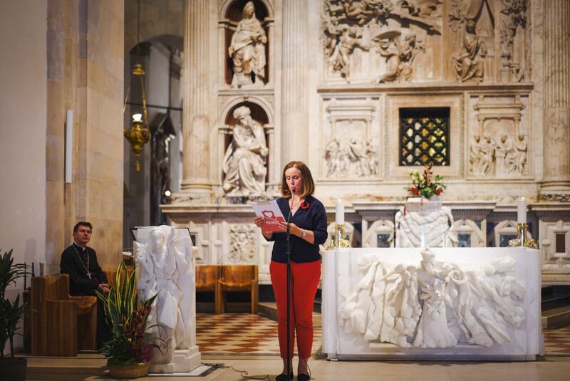 The ceremony of awarding the IPN  “Reipublicae Memoriae Meritum” medal to the Nazareth sisters. The award was presented by Adam Siwek, Director of the IPN's Office for Commemorating the Struggle and Martyrdom - Loreto, 17 July 2025. Photo: Mateusz Niegowski (IPN)