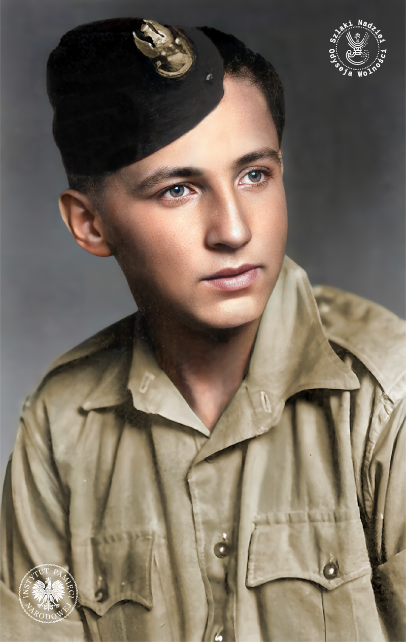 8 July 1944, the son of General Leopold Okulicki lost his life in the fight for Osimo near Ancona. He was buried at the cemetery in Loreto; photo: public domain