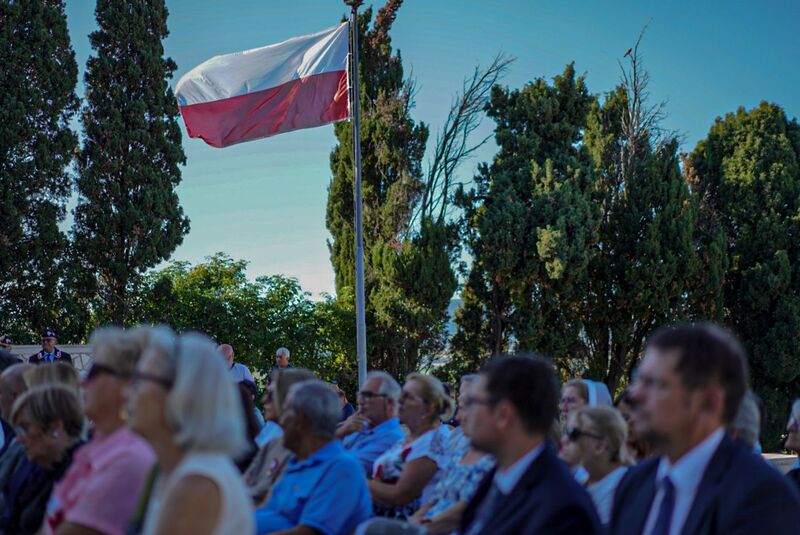 In honour of Polish soldiers – the liberators of Ancona; photo: Mateusz Niegowski (IPN)