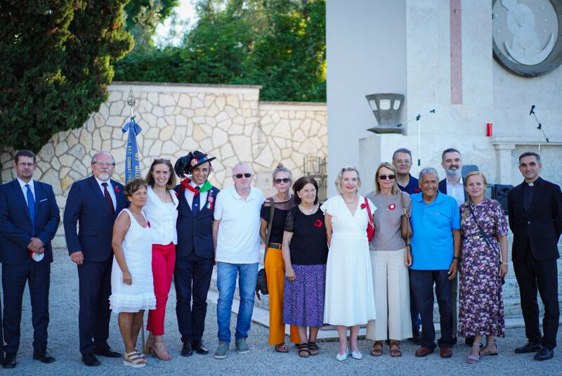 In honour of Polish soldiers – the liberators of Ancona; photo: Mateusz Niegowski (IPN)