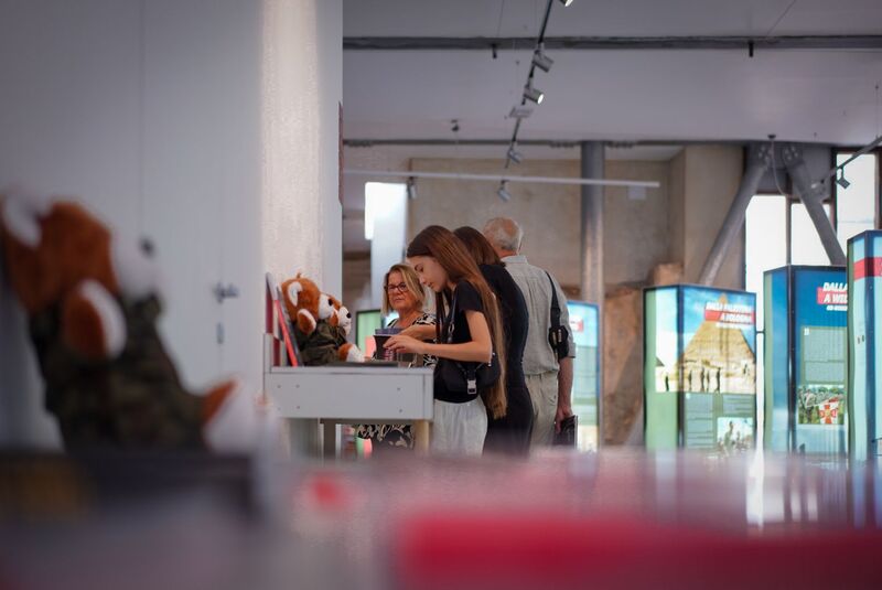 The Institute's "Trails of Hope. The Odyssey of Freedom" exhibition was opened in Ancona, Italy on 19 July 2025, photo: M. Niegowski (IPN) The Institute's "Trails of Hope. The Odyssey of Freedom" exhibition was opened in Ancona, Italy on 19 July 2025, photo: M. Niegowski (IPN)