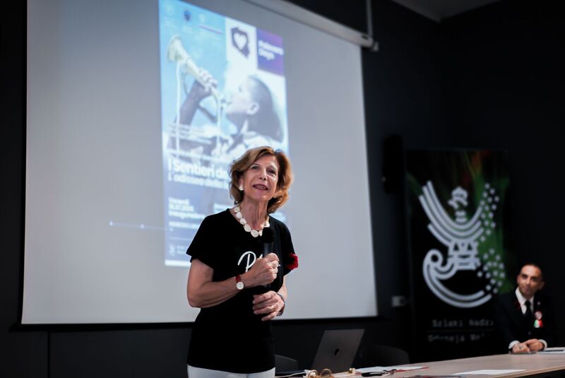 The Institute's "Trails of Hope. The Odyssey of Freedom" exhibition was opened in Ancona, Italy on 19 July 2025, photo: M. Niegowski (IPN) The Institute's "Trails of Hope. The Odyssey of Freedom" exhibition was opened in Ancona, Italy on 19 July 2025, photo: M. Niegowski (IPN)