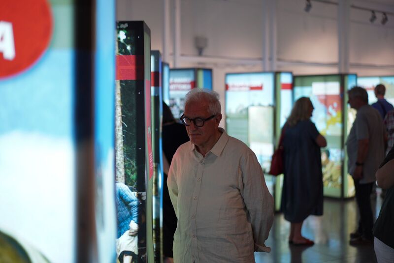The Institute's "Trails of Hope. The Odyssey of Freedom" exhibition was opened in Ancona, Italy on 19 July 2025, photo: M. Niegowski (IPN) The Institute's "Trails of Hope. The Odyssey of Freedom" exhibition was opened in Ancona, Italy on 19 July 2025, photo: M. Niegowski (IPN)