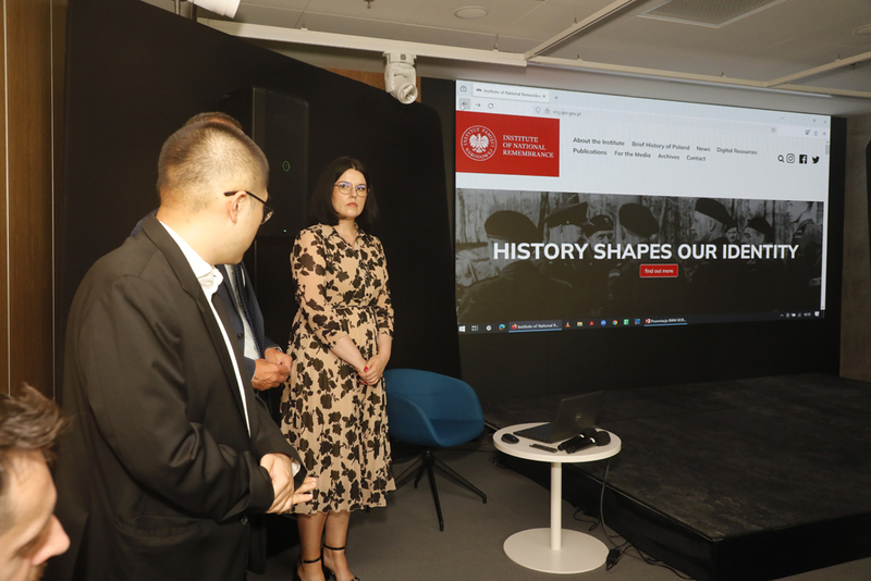 Representatives of the National Institute for Unification Education under the Ministry of Unification of the Republic of Korea visited the Institute of National Remembrance, Warsaw 18 July 2025; photo: Piotr Życieński (IPN)