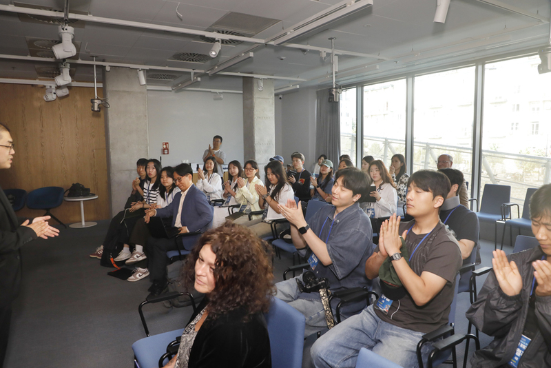 Representatives of the National Institute for Unification Education under the Ministry of Unification of the Republic of Korea visited the Institute of National Remembrance, Warsaw 18 July 2025; photo: Piotr Życieński (IPN)