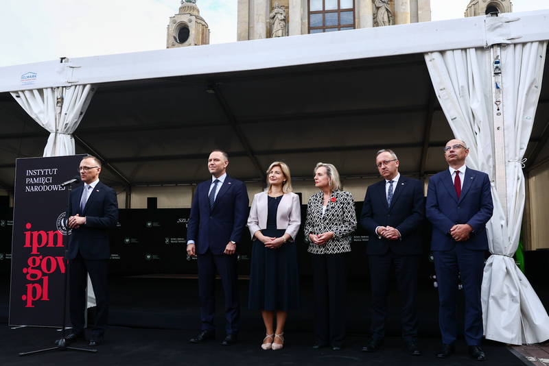 “Trails of Hope. The Odyssey of Freedom” – a presentation of a multimedia exhibition by the Institute of National Remembrance, photo: Sławek Kasper (IPN)