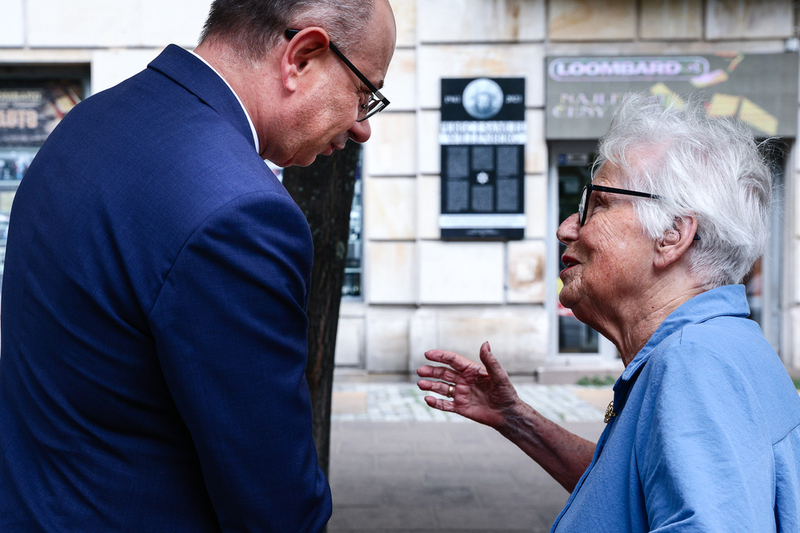 We paid tribute to Perec and Samuel Willenberg on the recent anniversaries of the Warsaw Uprising and the Treblinka revolt. Warsaw 4 August 2025