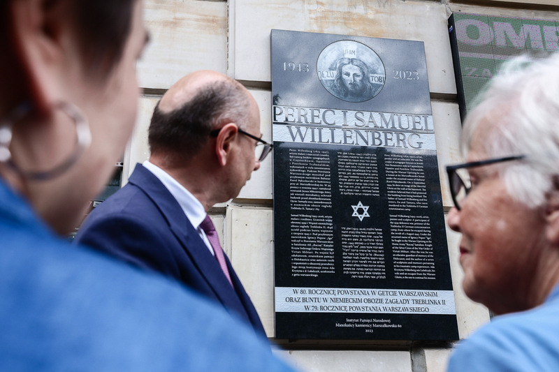 We paid tribute to Perec and Samuel Willenberg on the recent anniversaries of the Warsaw Uprising and the Treblinka revolt. Warsaw 4 August 2025
