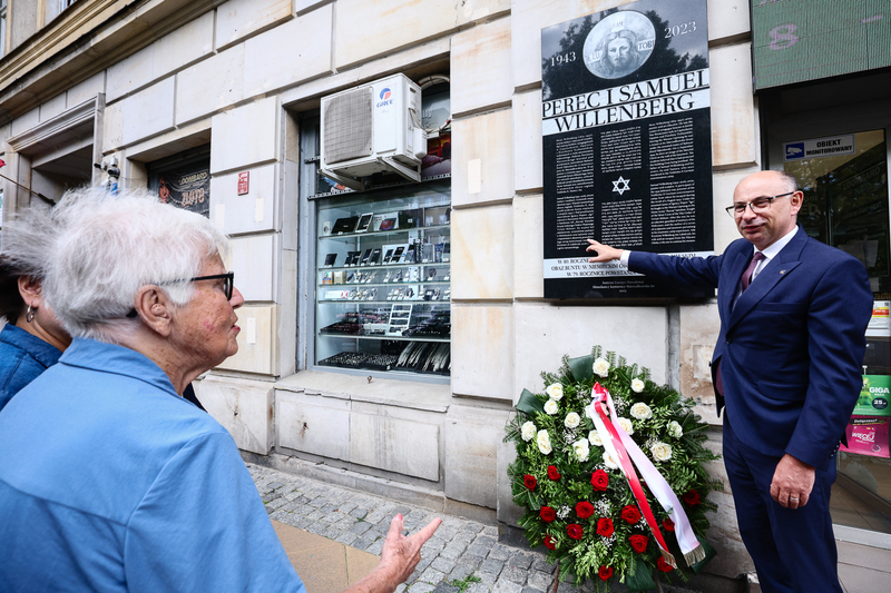 We paid tribute to Perec and Samuel Willenberg on the recent anniversaries of the Warsaw Uprising and the Treblinka revolt. Warsaw 4 August 2025