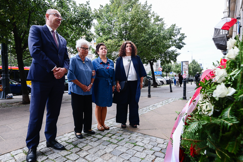 We paid tribute to Perec and Samuel Willenberg on the recent anniversaries of the Warsaw Uprising and the Treblinka revolt. Warsaw 4 August 2025