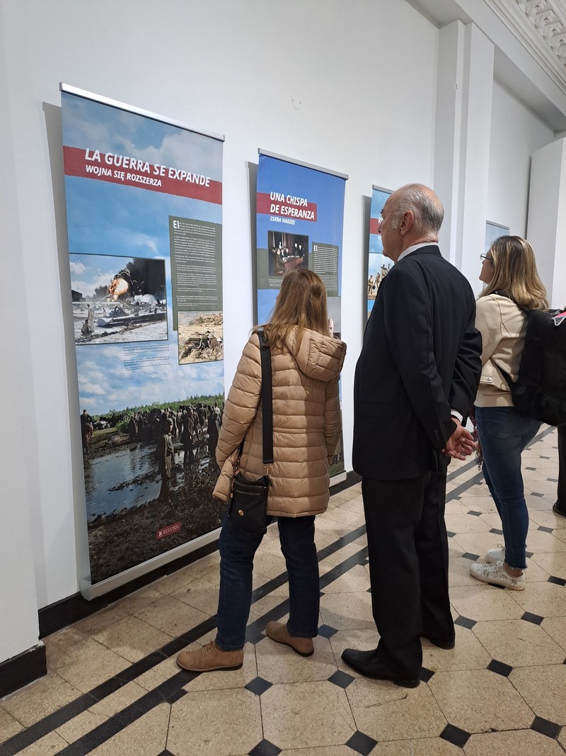 Opening of the IPN’s “Trails of Hope. The Odyssey of Freedom” exhibition in Rosario, Argentina, 21 August 2025; photo: Honorary Consulate of the Republic of Poland in Rosario